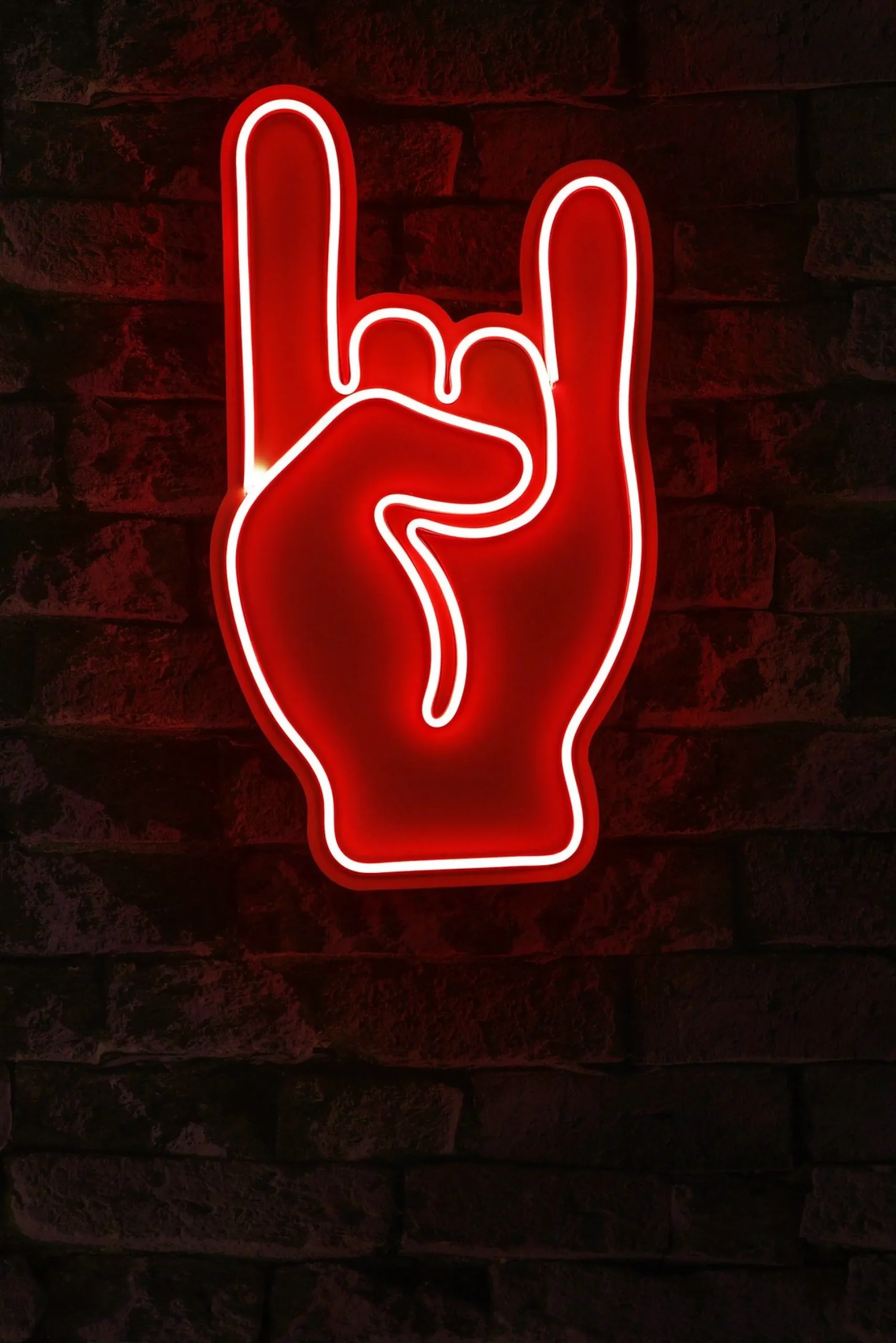 Emob Neon Graph Dekorative LED-Beleuchtung aus Kunststoff | | 25 x 44 x 3 cm