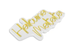 Emob Neon Graph Dekorative LED-Beleuchtung aus Kunststoff | | 47 x 29 x 2 cm
