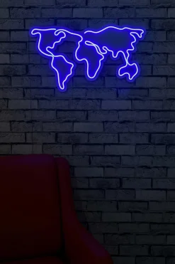 Emob Neon Graph Dekorative LED-Beleuchtung aus Kunststoff | | 66 x 38 x 2 cm