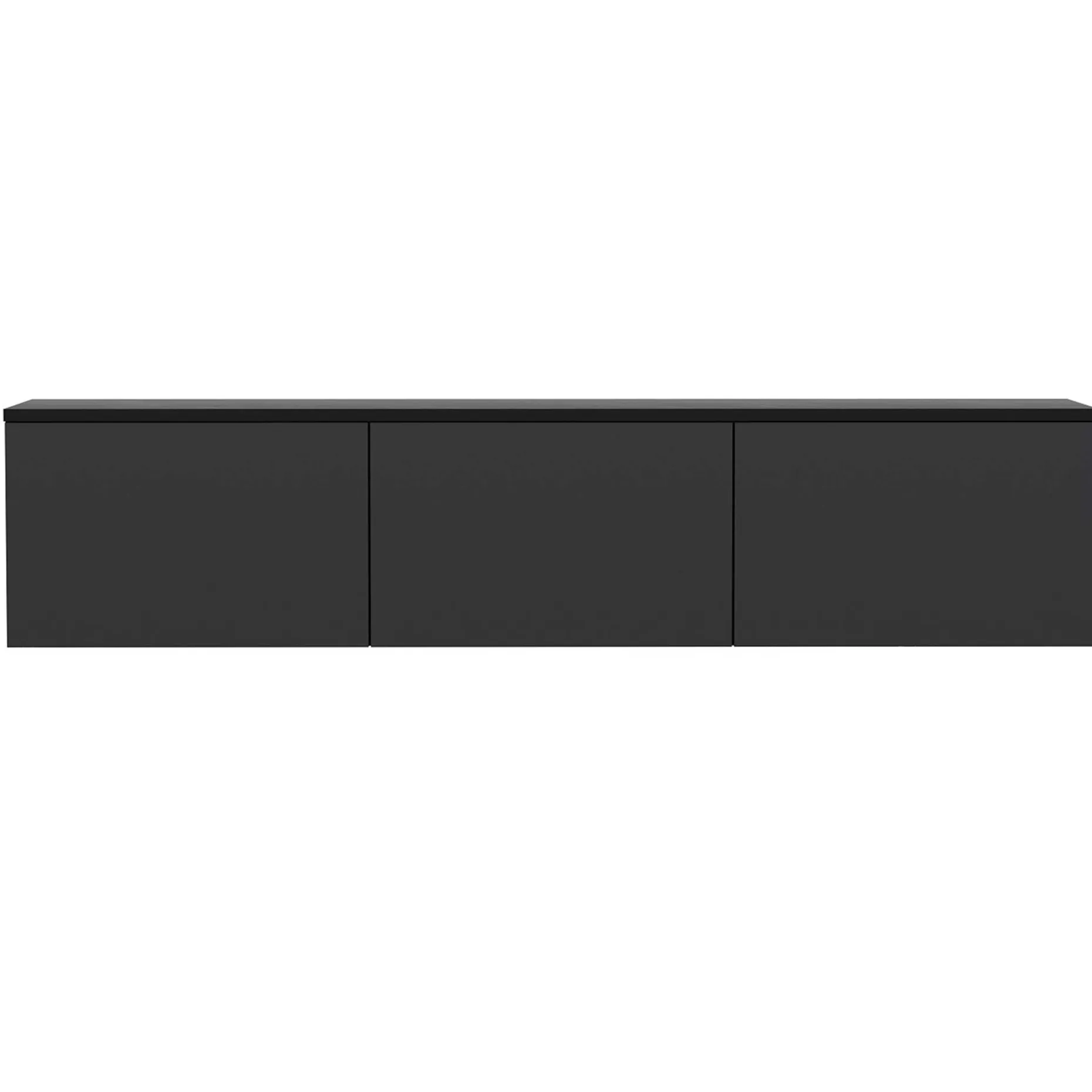 Neon Illuminated TV-Ständer | 100 % MELAMIN | Anthrazit