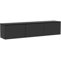 Neon Illuminated TV-Ständer | 100 % MELAMIN | Anthrazit