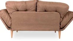 Emob Nina 3-Sitzer-Schlafsofa | Metallrahmen | Hell