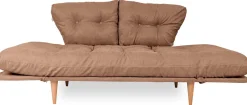 Emob Nina 3-Sitzer-Schlafsofa | Metallrahmen | Hell