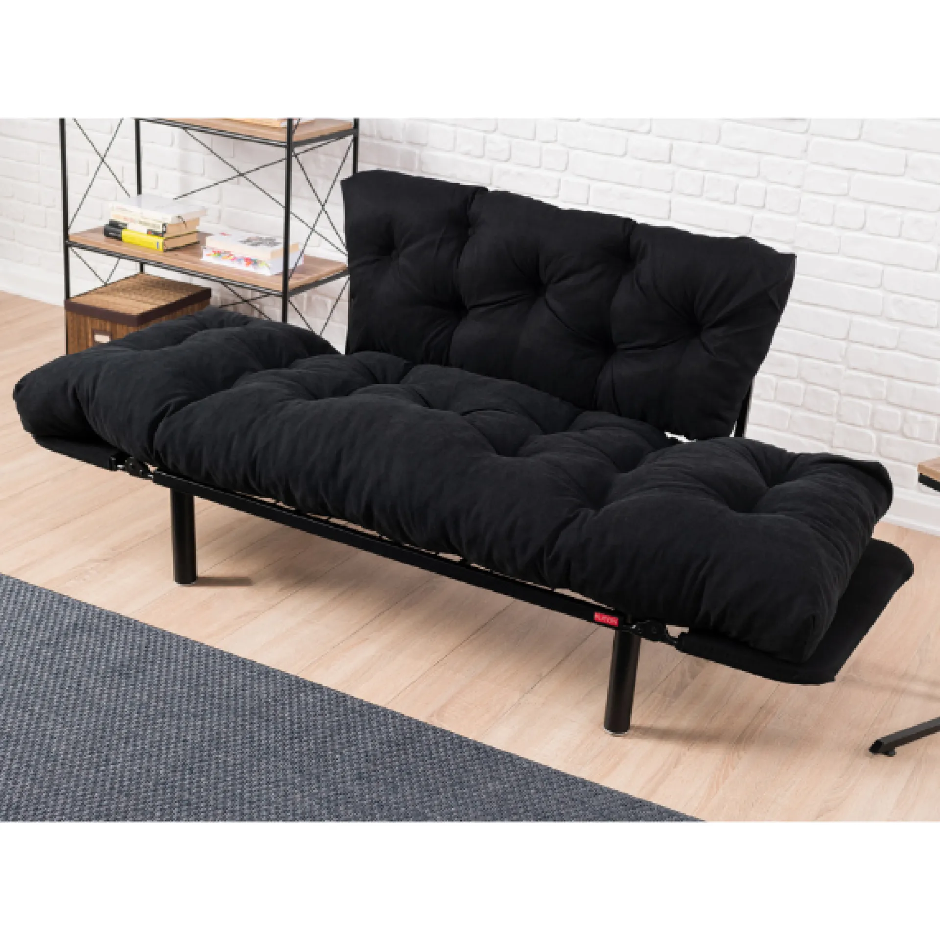 Emob Nitta 2-Sitzer-Schlafsofa | Metallrahmen |