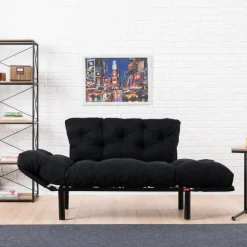 Emob Nitta 2-Sitzer-Schlafsofa | Metallrahmen |