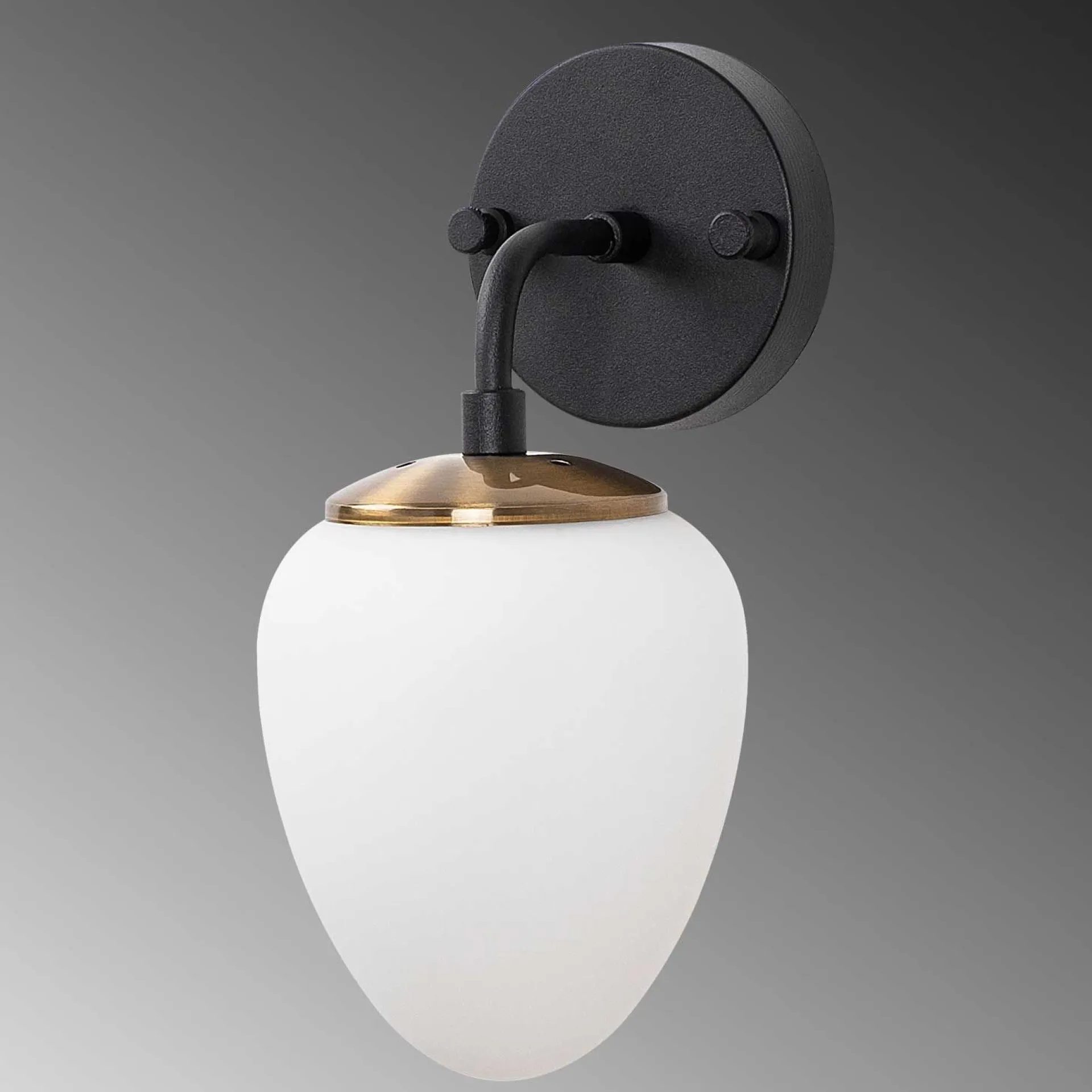 Emob Ns Wandleuchte | METALLGEHÄUSE | , Antik, Creme