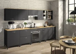 Oberschrank Küche Manchester | 60 x 32 x 35 cm | Helvezia Oak Design