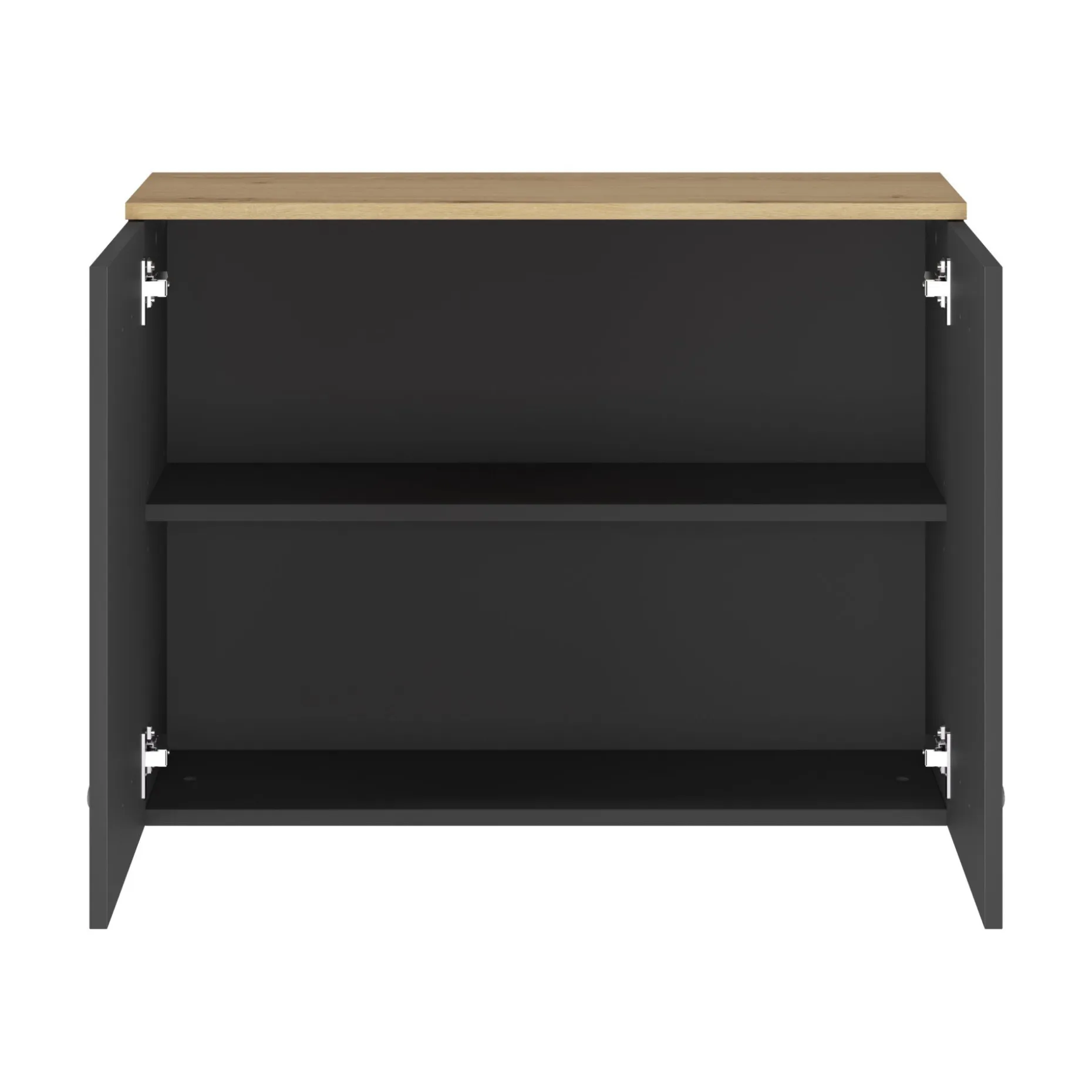 Oberschrank Küche Manchester | 80 x 32 x 60 cm | Helvezia Oak Design
