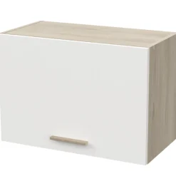 Oberschrank Romanie 60 cm 1 Flügeltür-Kronberg Eiche/Mattweiß