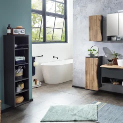 Offener Schrank Karan 30x35x130cm - anthrazit