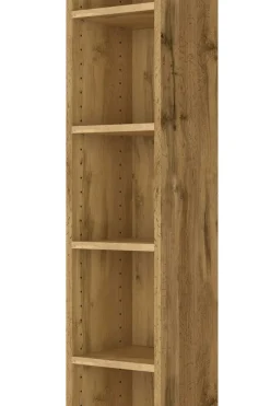 Offener Säulenschrank Gene 25cm - wotan Eiche Dekor