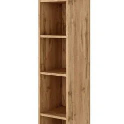 Offener Säulenschrank Sefa hoch 25cm - wotan Eiche
