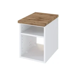 Offenes Wandregal Dasa 30cm mit 1 Fachboden - weiß