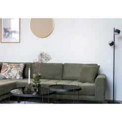 House Nordic Olives Lido Lounge Sofa mit vier Kissen