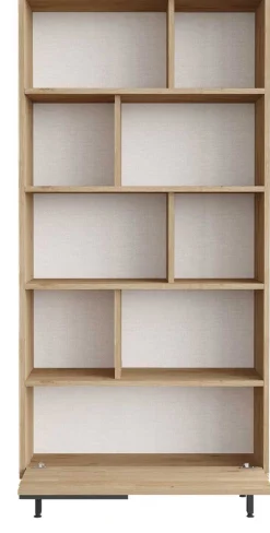 ON4 Bücherregal | 100 % MELAMIN | Walnuss