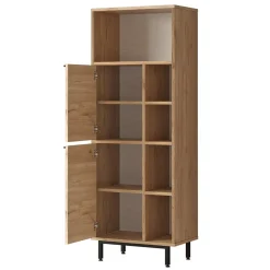 On10C Badezimmerschrank | 100 % MELAMIN | Walnuss