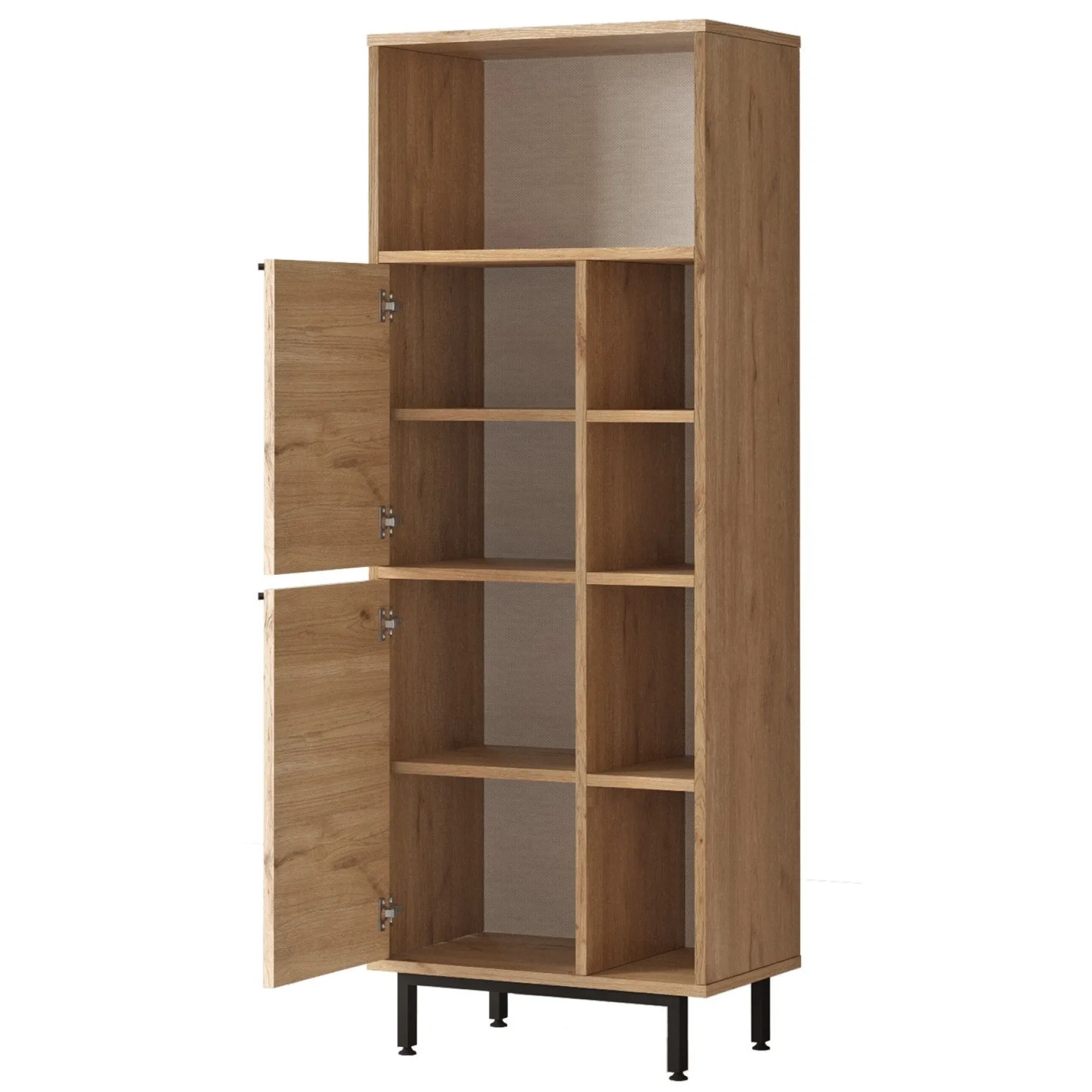 On10C Badezimmerschrank | 100 % MELAMIN | Walnuss