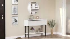 Emob ON12 Sideboard | 100x30x76cm | mit Spiegel |