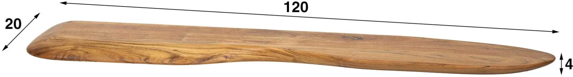 Oranja Wandregal 120 cm-massive Akazie