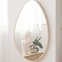 Rousseau Organischer Spiegel Romi | 50 x 80 cm | Old Oak Design