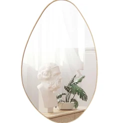Rousseau Organischer Spiegel Romi | 50 x 80 cm | Old Oak Design