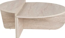 Emob Orion Couchtisch | 100 % MELAMIN | Travertin