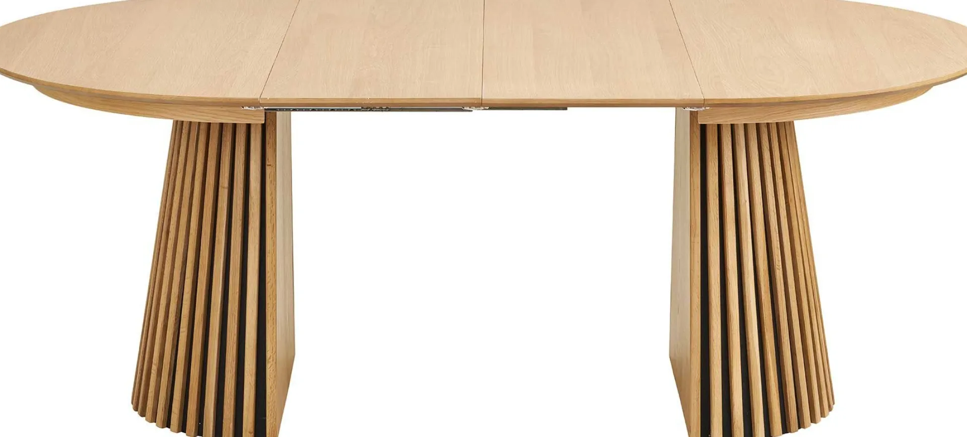 House Nordic Osaka Ausziehbarer Esstisch - 120-160-200x120x75cm - Eichenfurnier