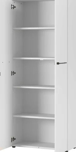Osmond 80cm Aktenschrank mit 2 Türen - hellgrau