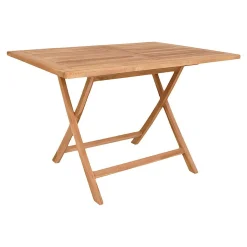 House Nordic Oviedo Gartentisch - 120x80x75 cm - Teakholz massiv
