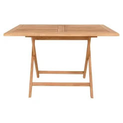 House Nordic Oviedo Gartentisch - 120x80x75 cm - Teakholz massiv