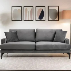 Emob Papira 3-Sitzer-Sofa | BUCHENHOLZ / SPANPLATTE |