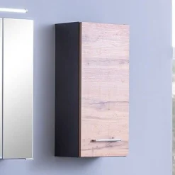 Pares Hängeschrank 30cm 1 Tür - Graphit/Eiche Rotbraun