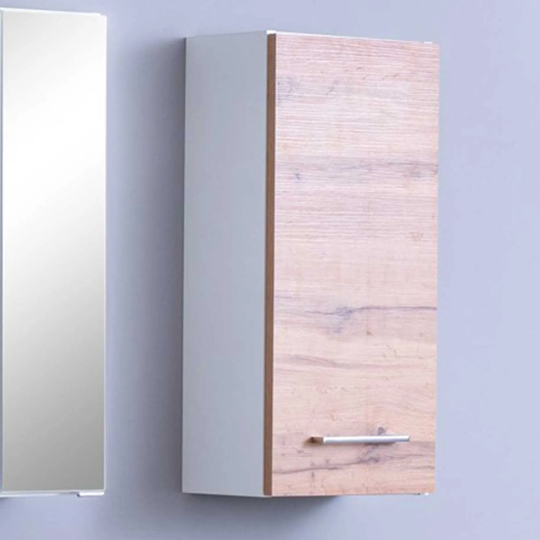Pares Hängeschrank 30cm 1 Tür - weiß/wotan eiche