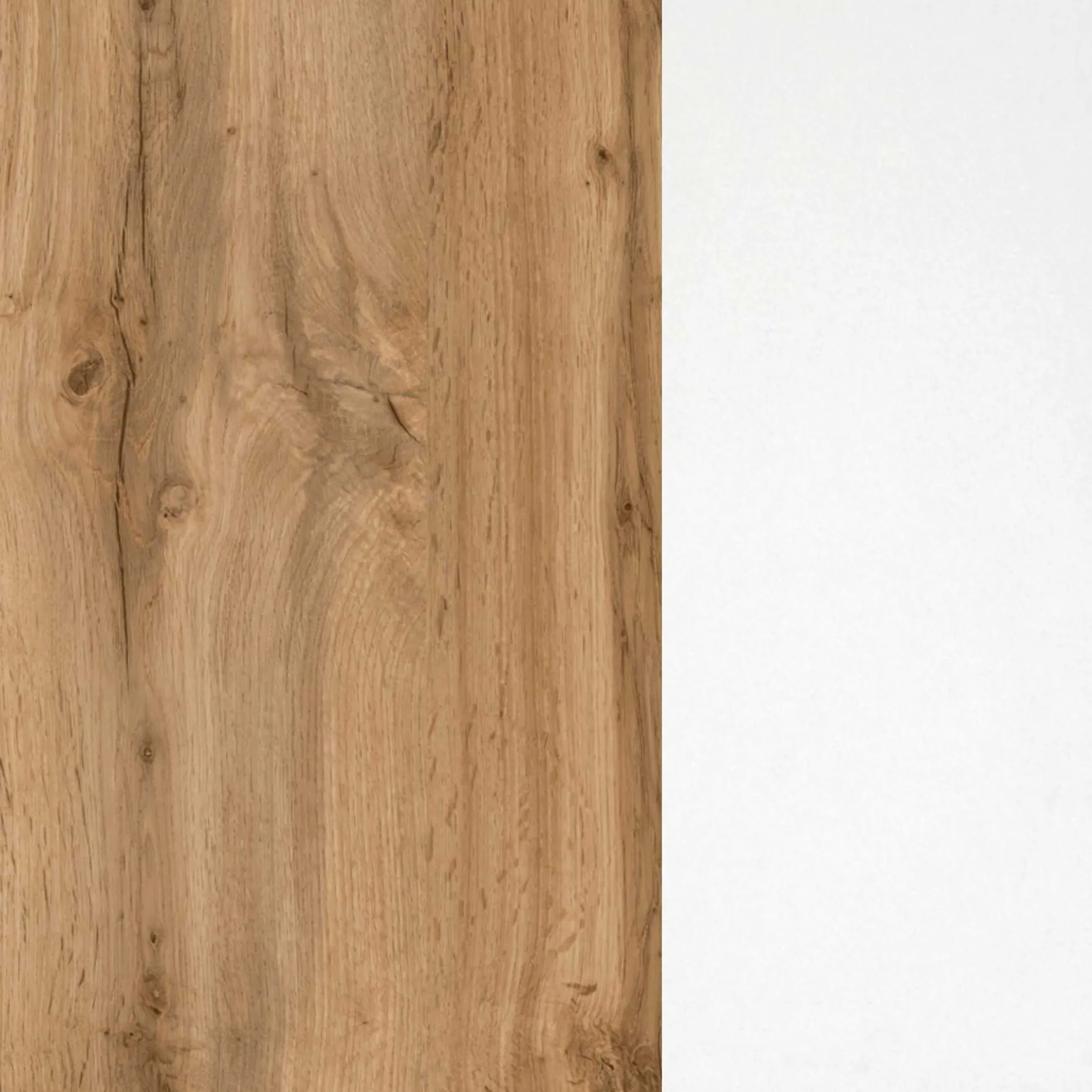 Pares Hängeschrank 30cm 1 Tür - weiß/wotan eiche