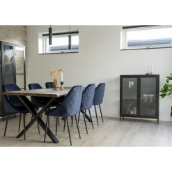 House Nordic Paris Pendelleuchte - e Lampe mit 120 cm Stoffkabel