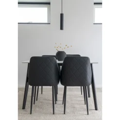 House Nordic Paris Pendelleuchte - e Lampe mit 120 cm Stoffkabel