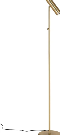House Nordic Paris Stehleuchte - Messing-Finish, 210 cm Kabel