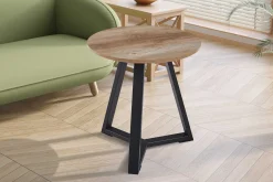 Rousseau Paso' Dekor Oude Eik Bijzettafel | H-H 46 x B-L 45 x T-P 45 cm