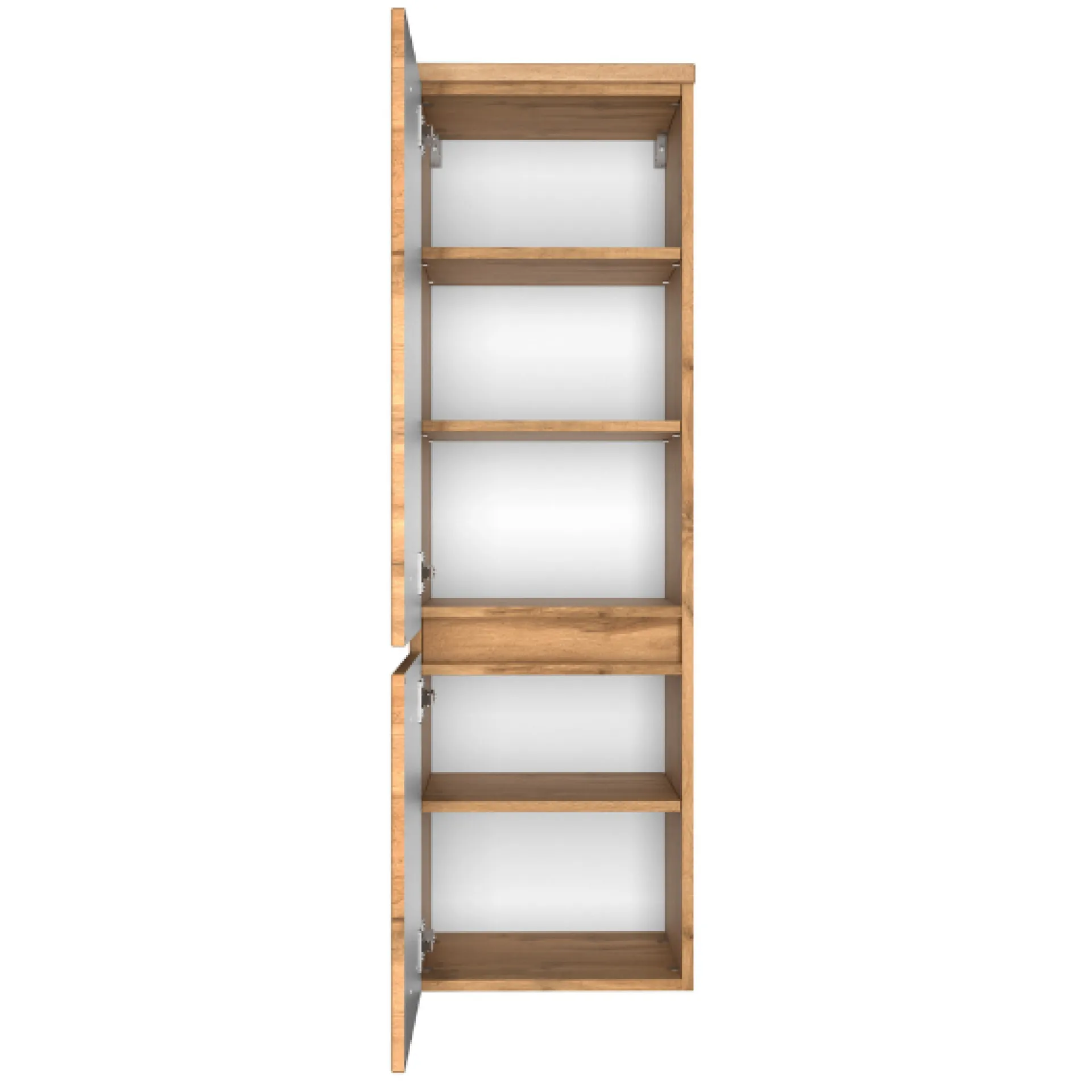 Held PiscaBadezimmer : Spiegelschrank, Waschtischschrank, Säulenschrank - Eiche Dekor