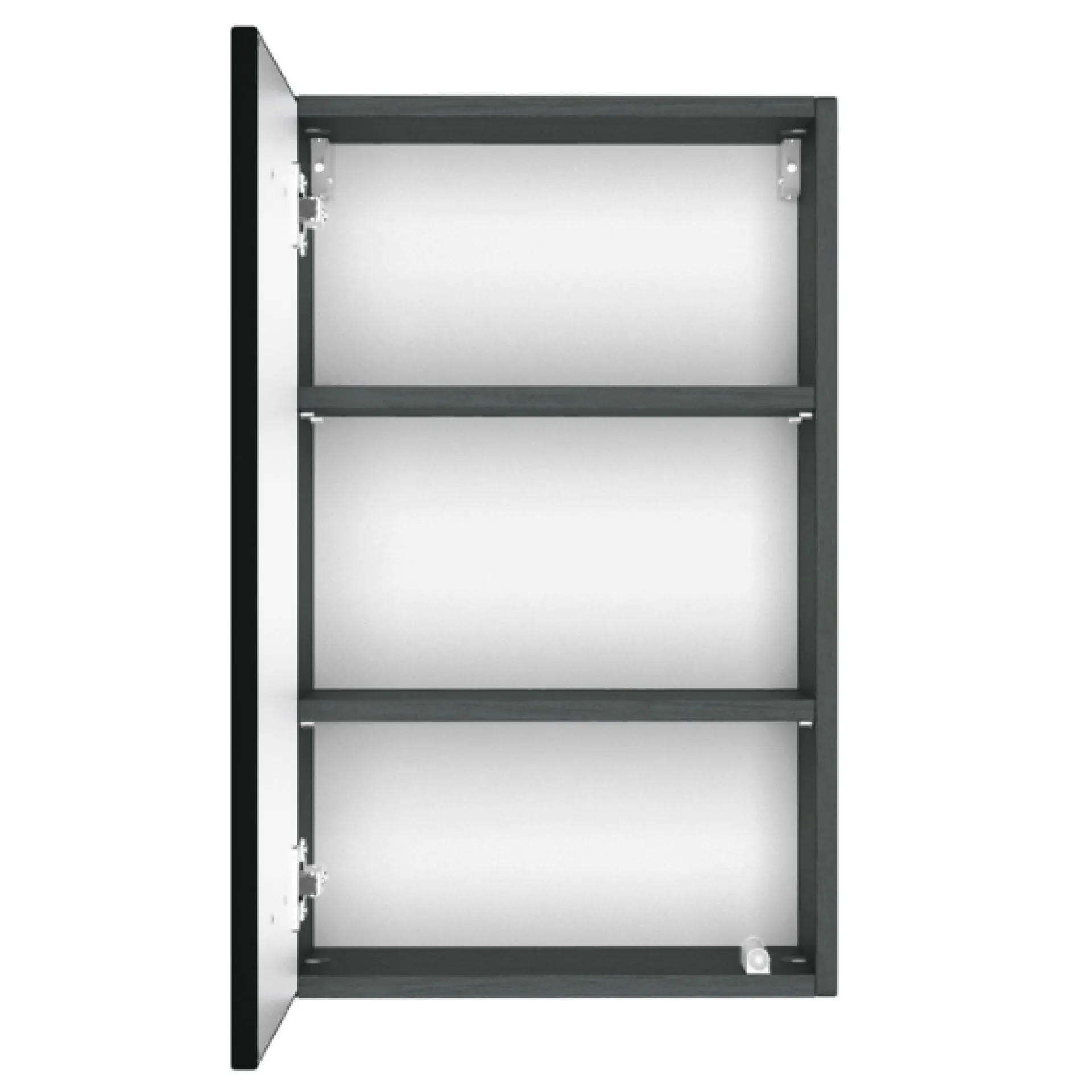 Held PiscaBadezimmer : Wandschränke, Spiegelschrank, Waschbeckenschrank - graphitgrau