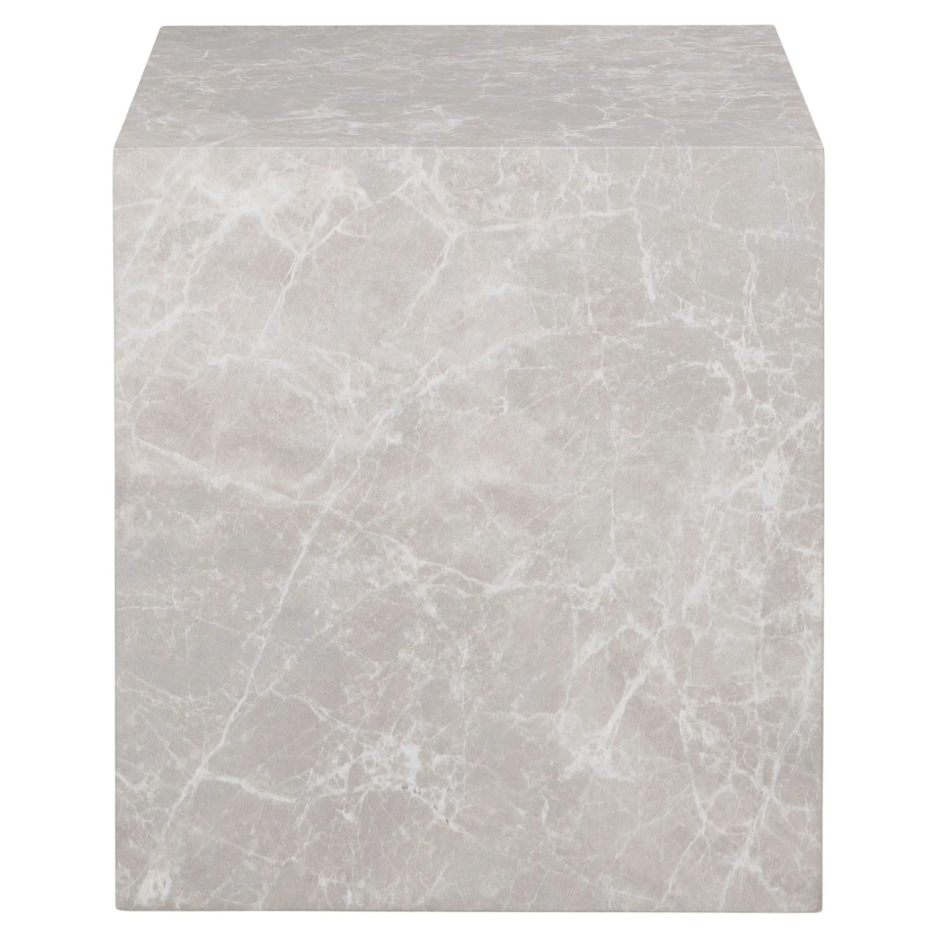 House Nordic Prag Marmor Beistelltisch - 40x40x45 cm