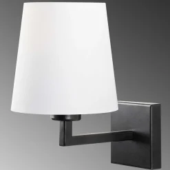 Emob Profil Wandleuchte | METALLGEHÄUSE | Schwarz, Weiß