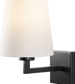 Emob Profil Wandleuchte | METALLGEHÄUSE | Schwarz, Weiß