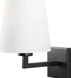 Emob Profil Wandleuchte | METALLGEHÄUSE | Schwarz, Weiß