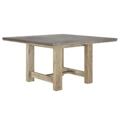 Gautier - Gami Quadratischer Esstisch Basalte | 140 x 140 x 76 cm | Viking Oak Design