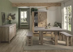 Gautier - Gami Quadratischer Esstisch Basalte | 140 x 140 x 76 cm | Viking Oak Design