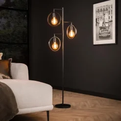 Emob Rain Stehleuchte 155 cm-Charcoal