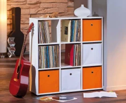 Raumteiler Luini 9 Fächer - weiß