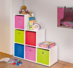 Raumteiler Luini 6 Fächer - weiß