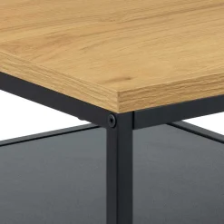 Emob Rechteckiger Couchtisch mit Wildeiche-Finish